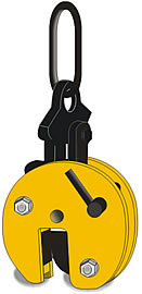 UCHWYT PRZEGUBOWY DO PRZENOSZENIA BLACH W PIONIE TYP UPX – WYKONANIE CIĘŻKIE