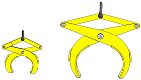 UCHWYT DO PODNOSZENIA RUR i PRĘTÓW TYP UsR