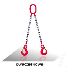 ZAWIESIE ŁAŃCUCHOWE DWUCIĘGNOWE KLASA 8