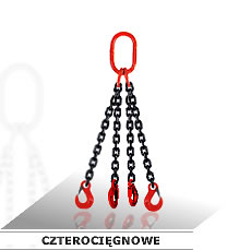 ZAWIESIE ŁAŃCUCHOWE  CZTEROCIĘGNOWE
